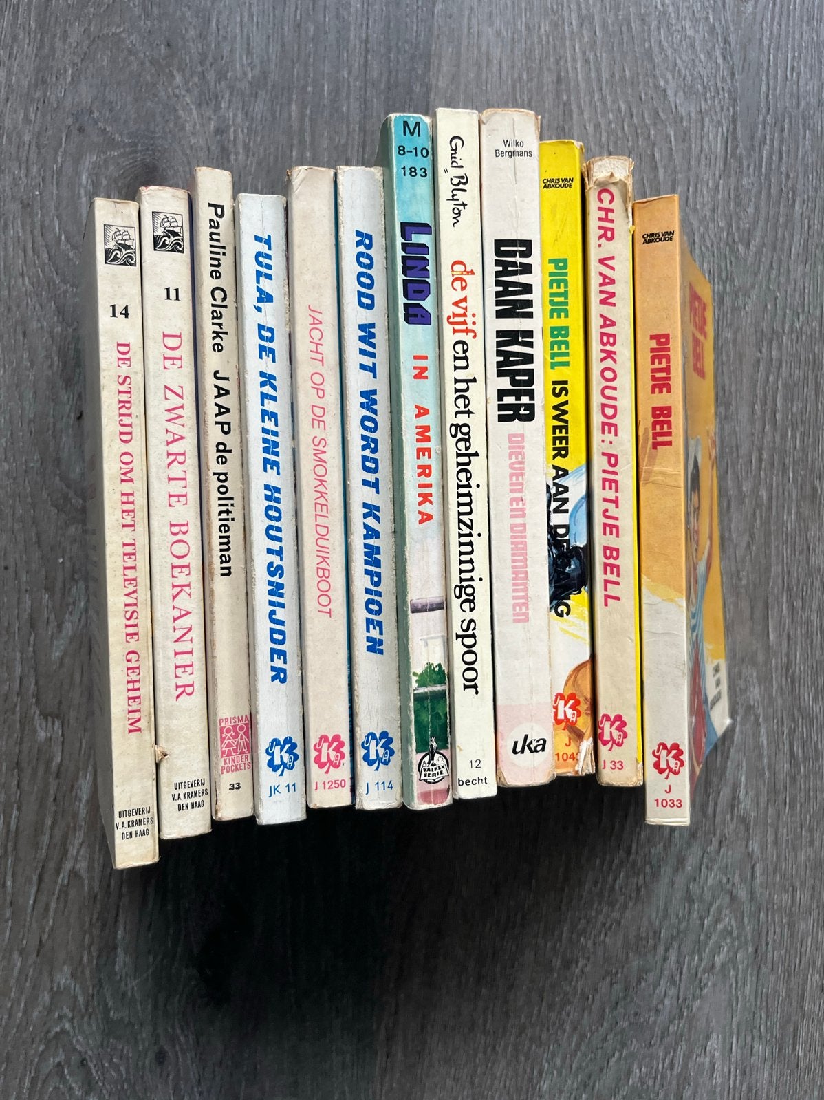 Diverse kinderboeken: Pietje Bell, De Vijf, Pietje Puk, Boeken, Ophalen, Gelezen, Fictie algemeen
