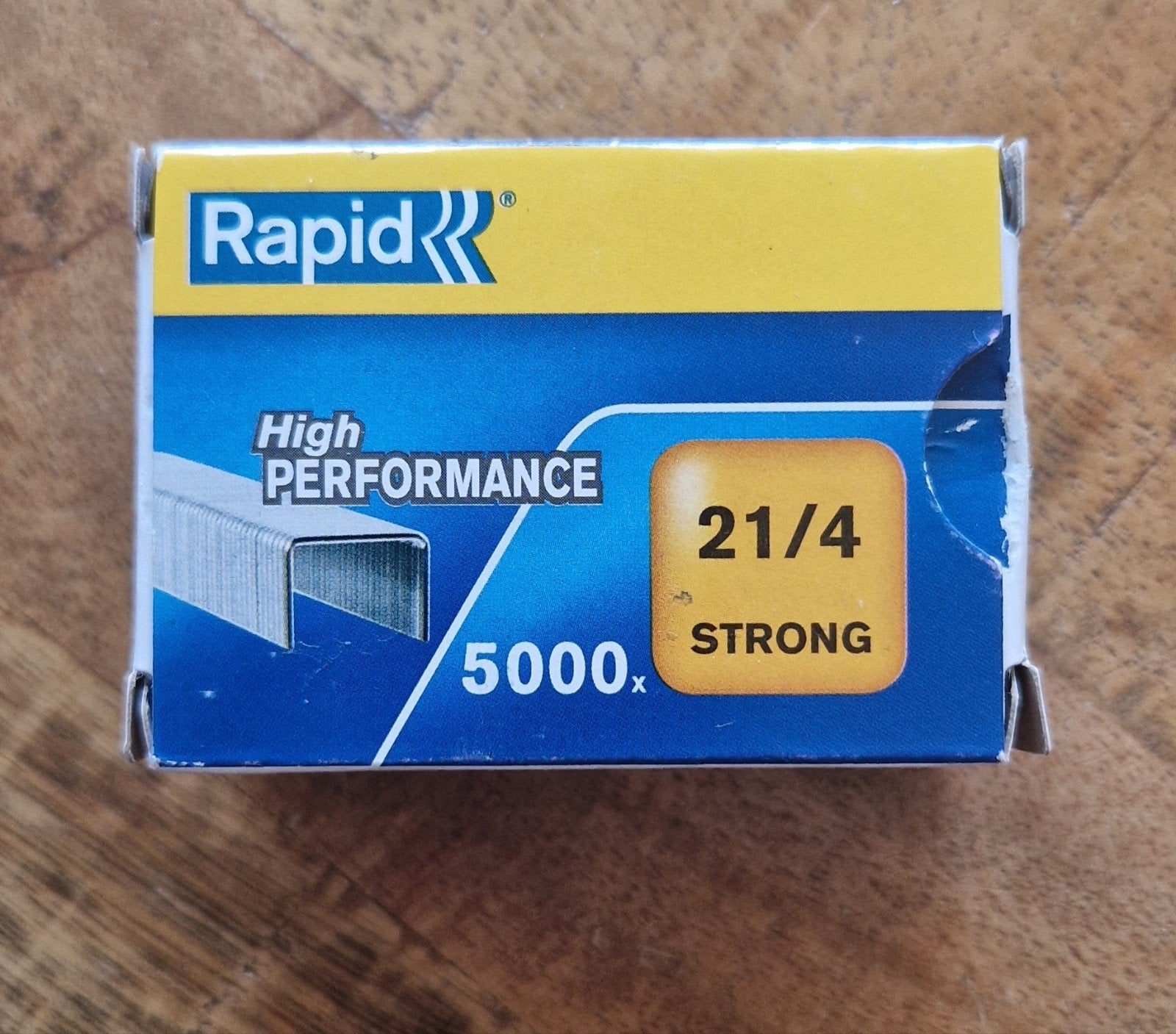 Rapid High Performance nietjes 21/4, 5000 stuks, Ophalen of Verzenden