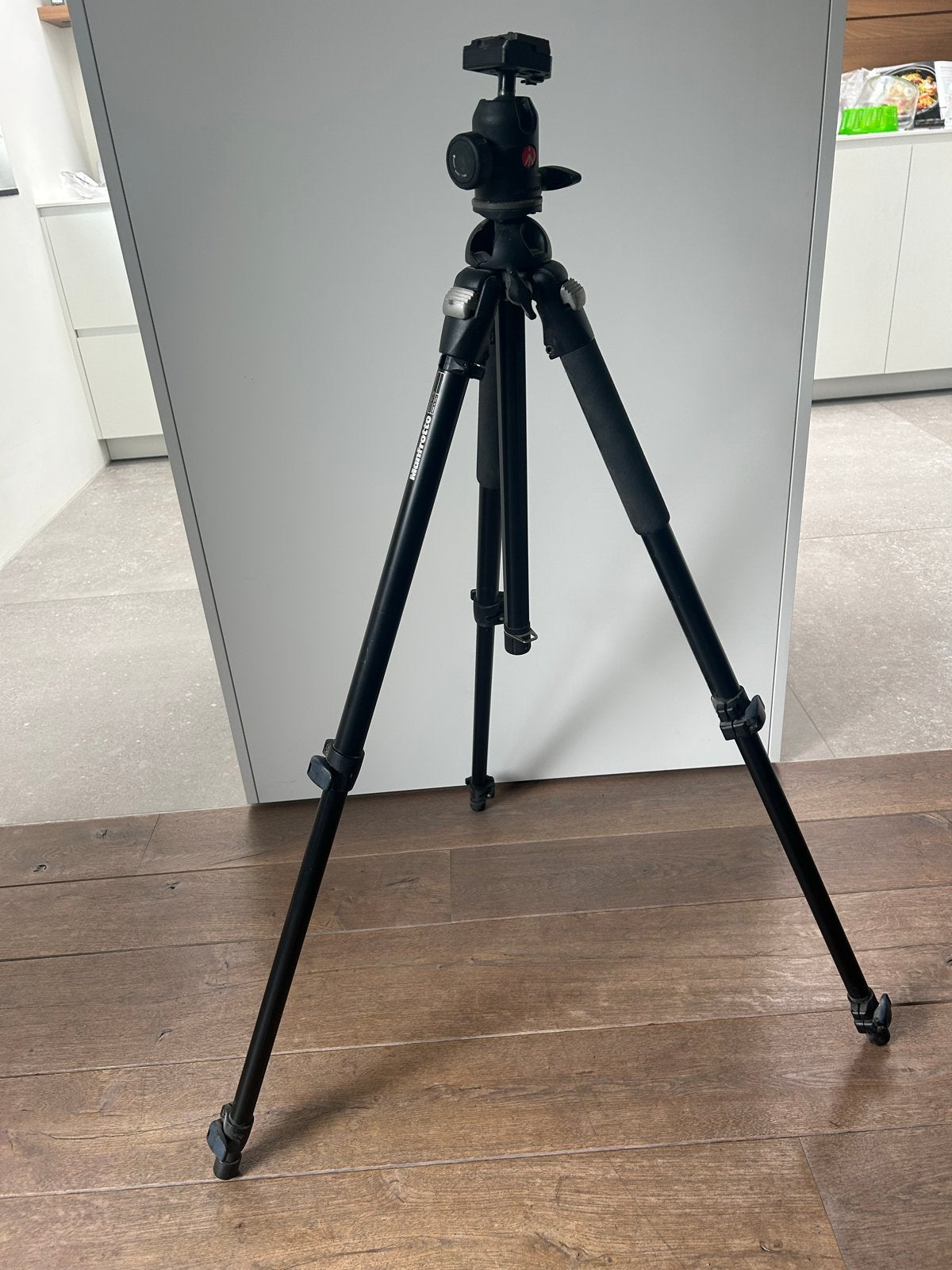 Manfrotto 055PROB statief met balhoofd, Audio, Tv en Foto, Fotografie | Statieven en Balhoofden, Ophalen, Gebruikt, Driepoot, 150 tot 175 cm