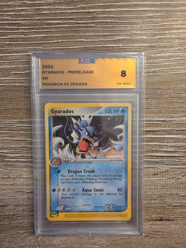 Pokemon Gyrados- PRERELEASE #32, Hobby en Vrije tijd, Verzamelkaartspellen | Pokémon, Ophalen of Verzenden