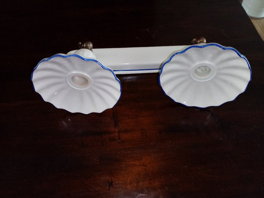 Lief retro porseleinen lampje, Ophalen of Verzenden, Nieuw, Overige materialen