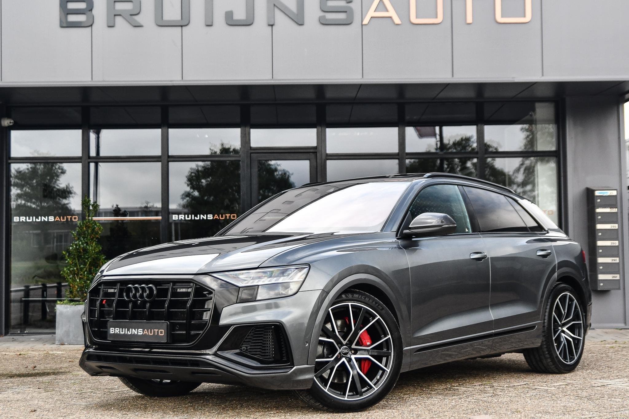 Audi SQ8 4.0 TDI SQ8 quattro |Trekhaak|Head-up|B&O|, Auto's, 435 pk, Gebruikt, Leder, Bedrijf
