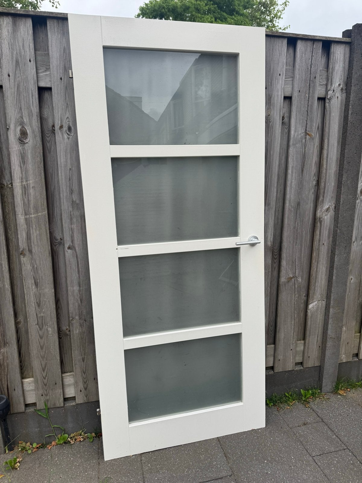 Witte binnendeur. GRATIS op te halen voor een krat bier!, Doe-het-zelf en Verbouw, Ophalen, Gebruikt, 80 tot 100 cm, Binnendeur