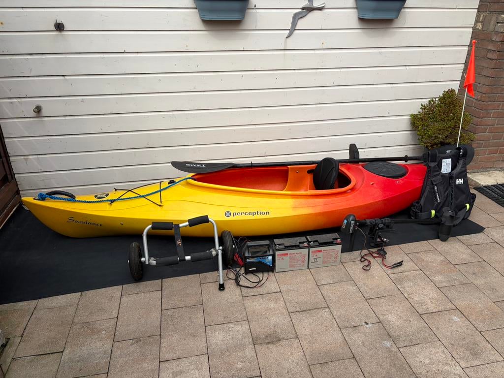Perception Kayak, Ophalen, Zo goed als nieuw, Eén persoon, Kajak