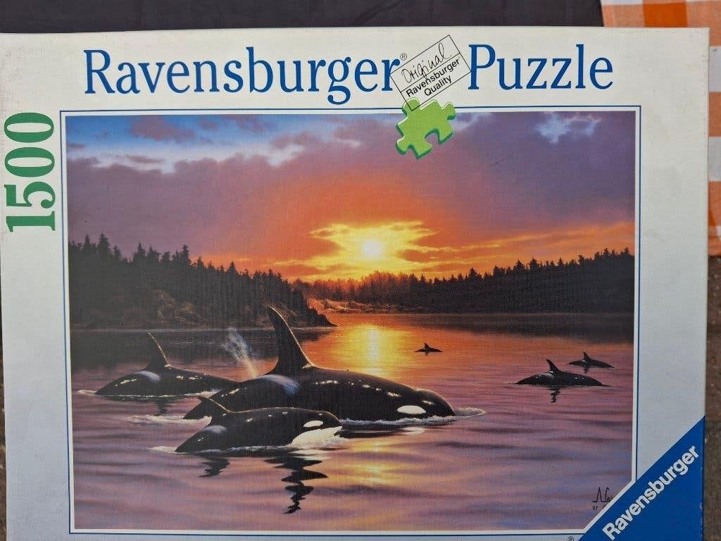 Legpuzzels 6 voor 10 euro, Ophalen, 500 t/m 1500 stukjes, Zo goed als nieuw, Legpuzzel
