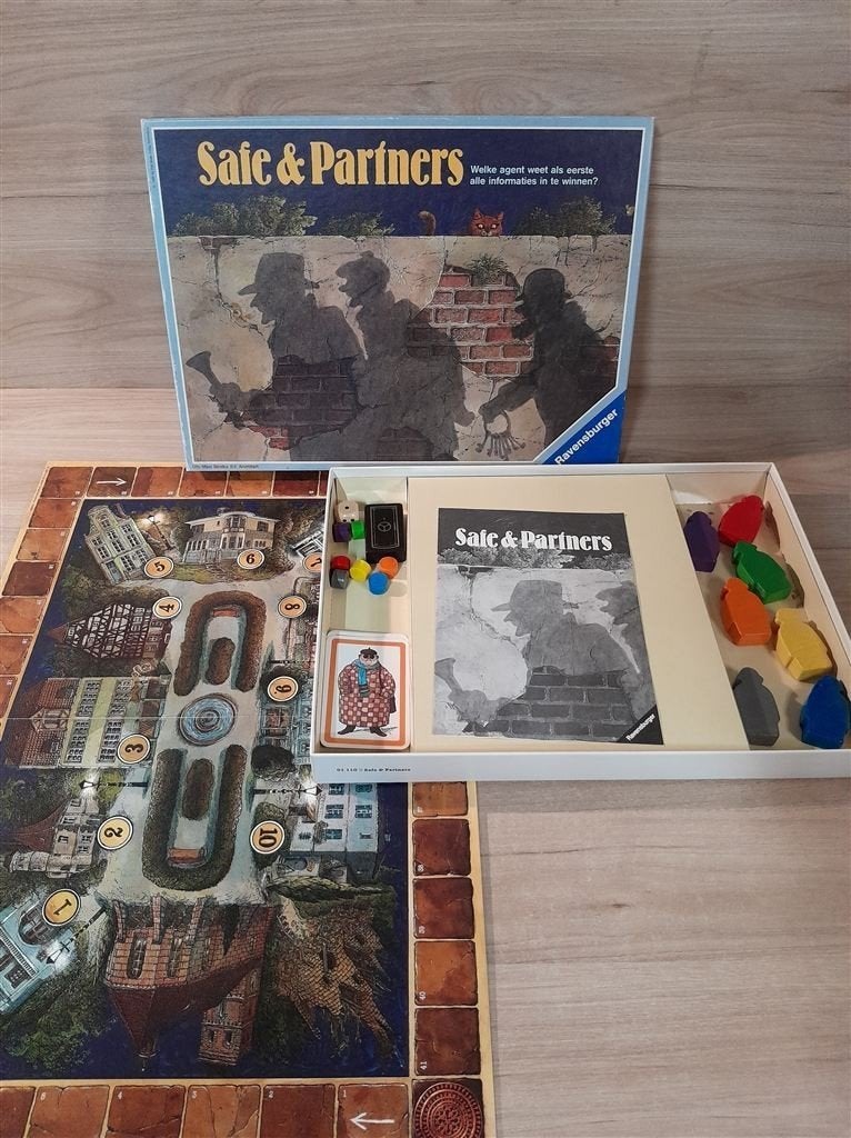 Safe en Partners - s5837, Hobby en Vrije tijd, Gezelschapsspellen | Bordspellen, Verzenden, Zo goed als nieuw