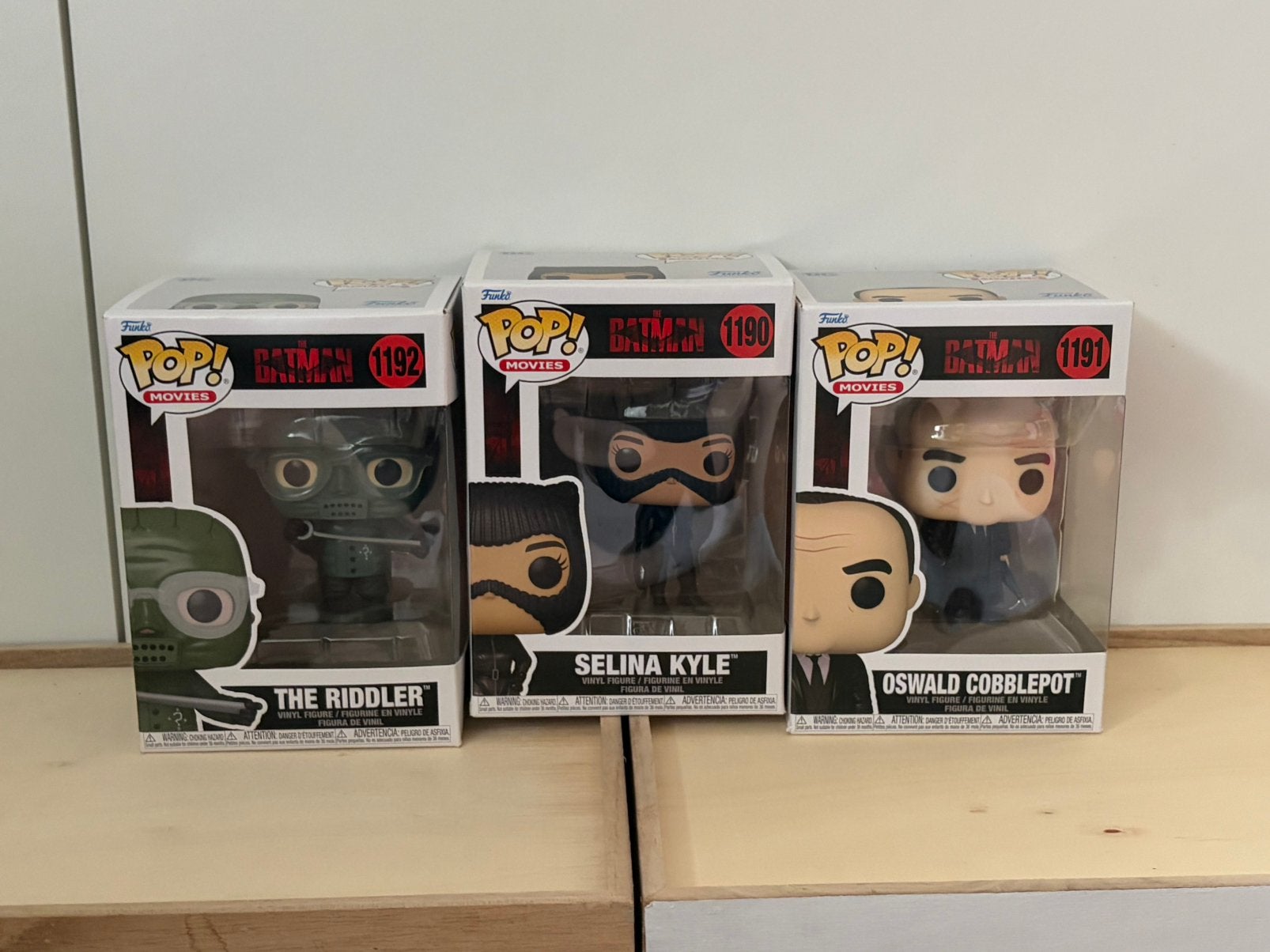 Funko pops, Ophalen, Zo goed als nieuw