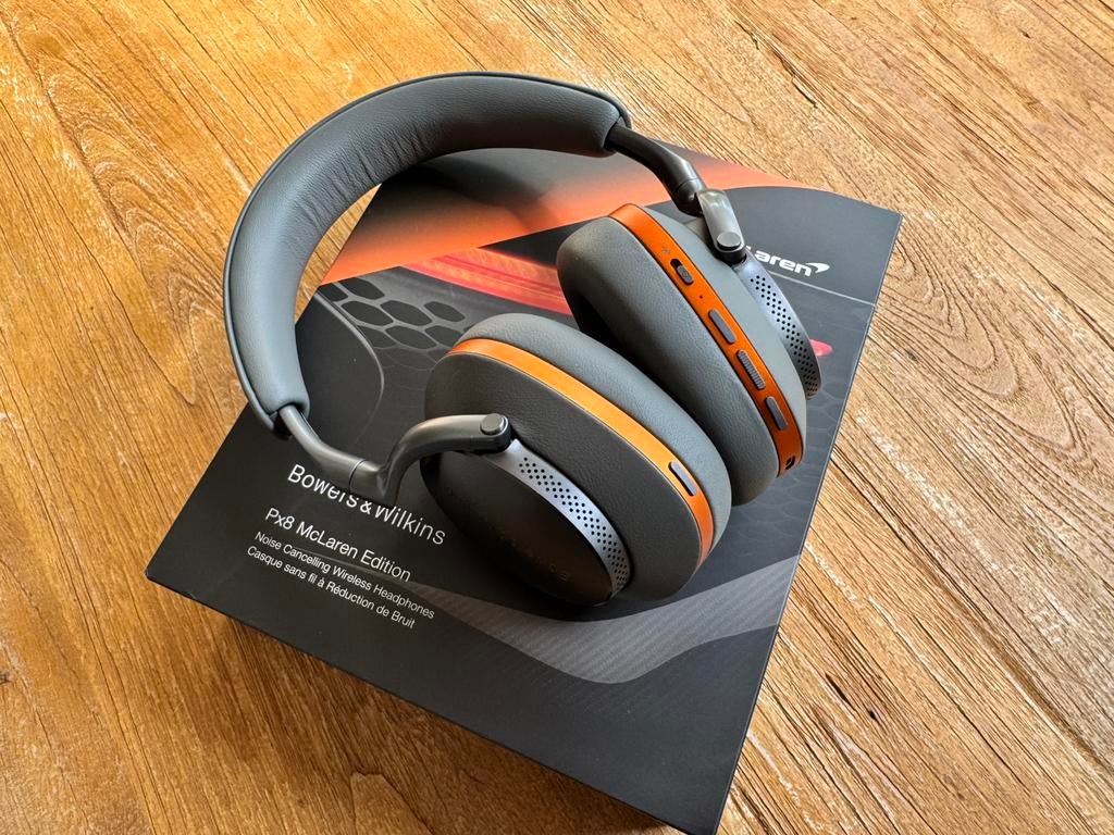Bowers & Wilkins PX8 McLaren Edition, nieuwstaat, Audio, Tv en Foto, Koptelefoons, Overige merken, Bluetooth, Ophalen of Verzenden