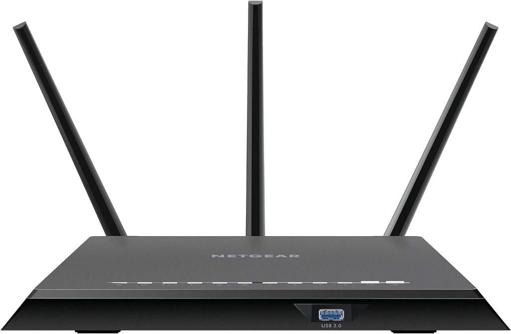 Netgear Nighthawk R7000 AC1900 router wireles 21-3, Computers en Software, Routers en Modems, Ophalen of Verzenden, Zo goed als nieuw