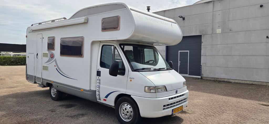 Dethleffs A6880 Alkoof Camper (7 slaapplaatsen), Alkoof, Fiat, Treinzit, Particulier
