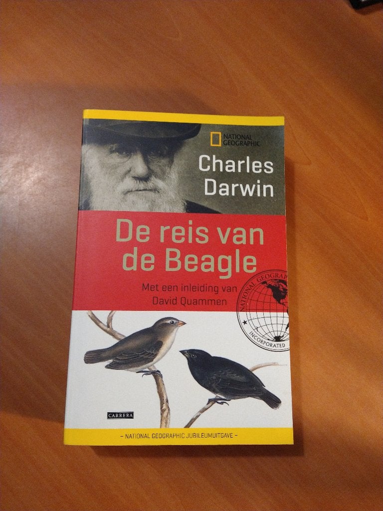 Darwin, Charles. De reis van de Beagle, Verzenden, Zo goed als nieuw, Natuurwetenschap