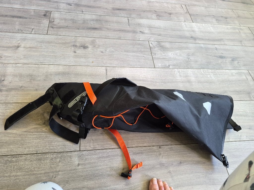 Zwarte Ortlieb zadeltas, Ophalen, Nieuw, ORTLIEB