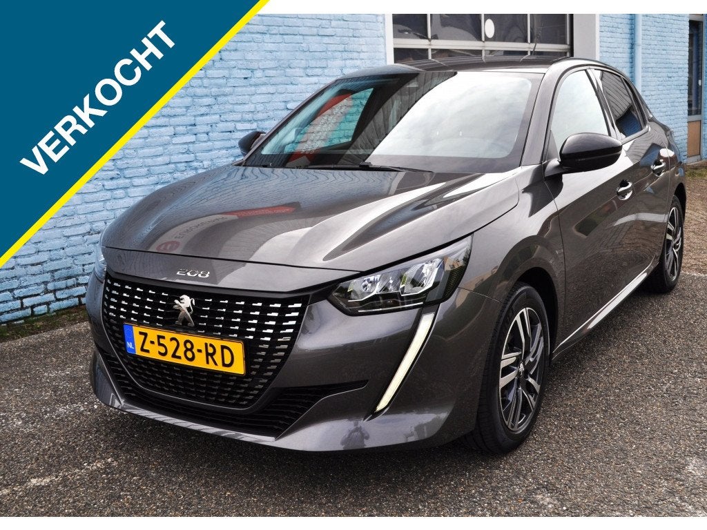Peugeot 208 1.2 Allure Aut. pdc. crc. egtg (bj 2023), Auto's, Automaat, 101 pk, Gebruikt, Euro 6