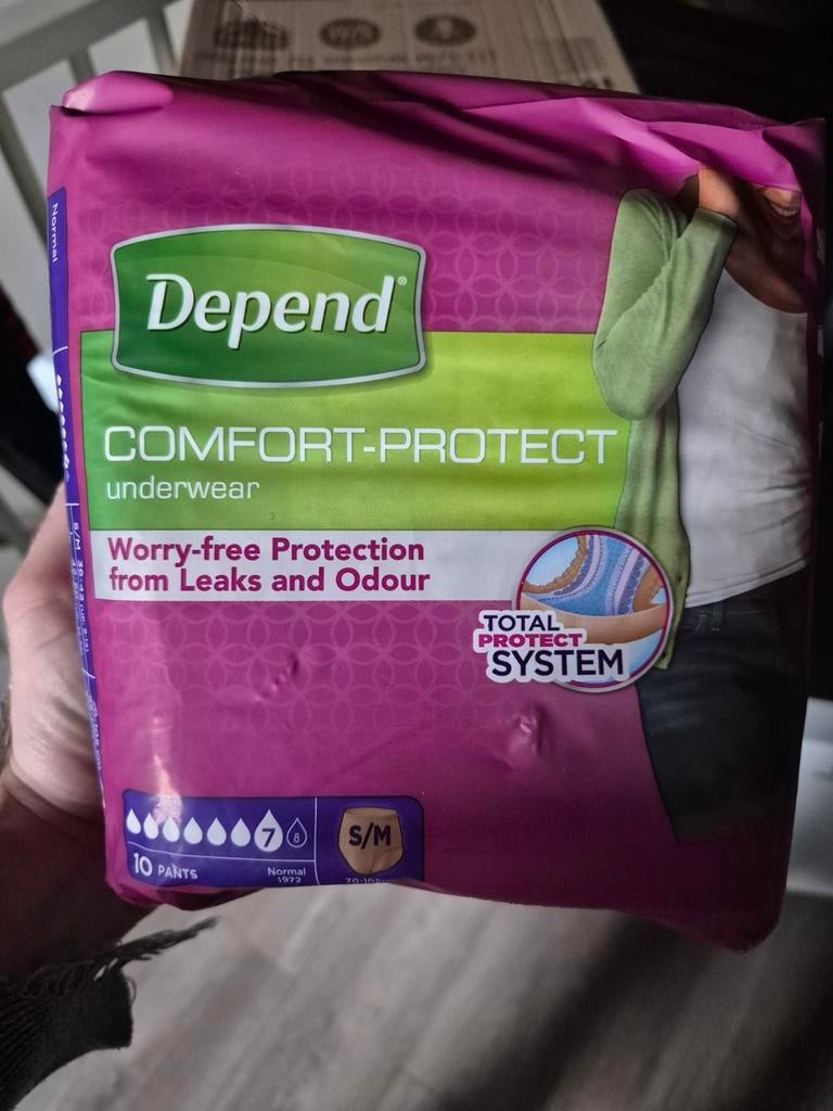 Depend incontinentie broekjes, Diversen, Verpleegmiddelen, Ophalen