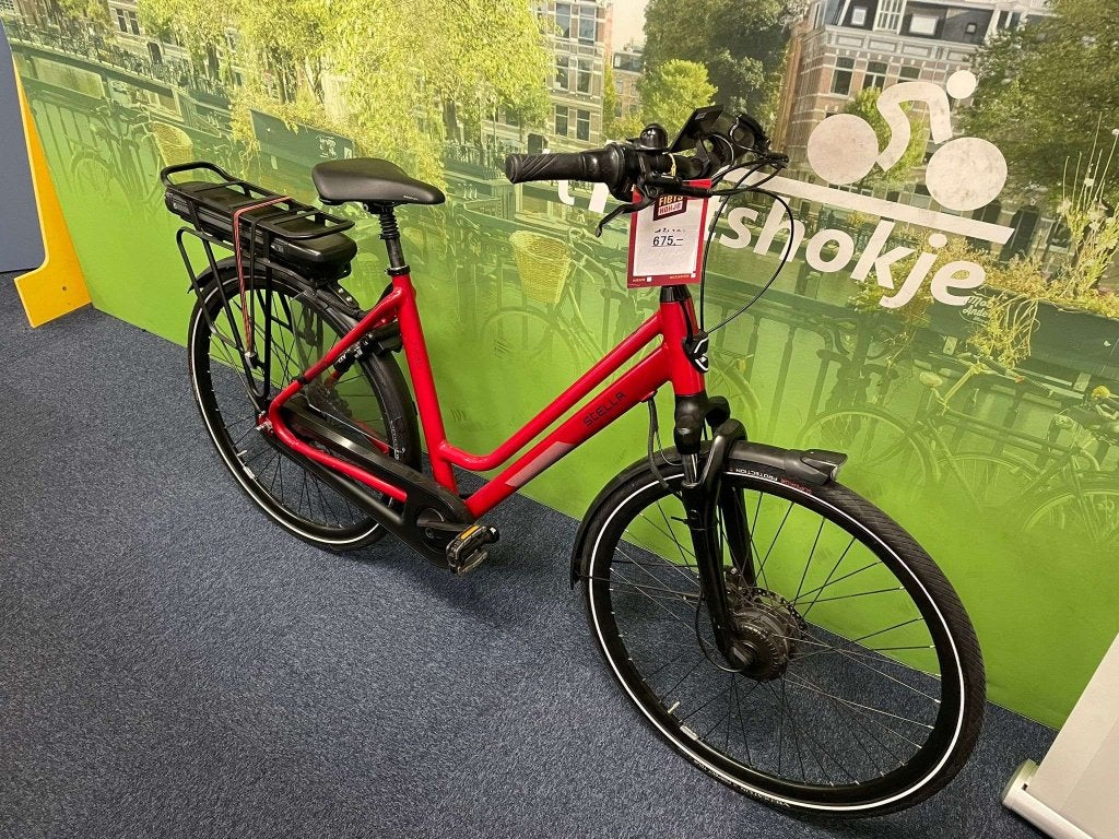Fietshokje Raaks:  Stella Vicenza elektrische damesfiets, Niet ingevuld, Niet ingevuld, Ophalen of Verzenden, Zo goed als nieuw