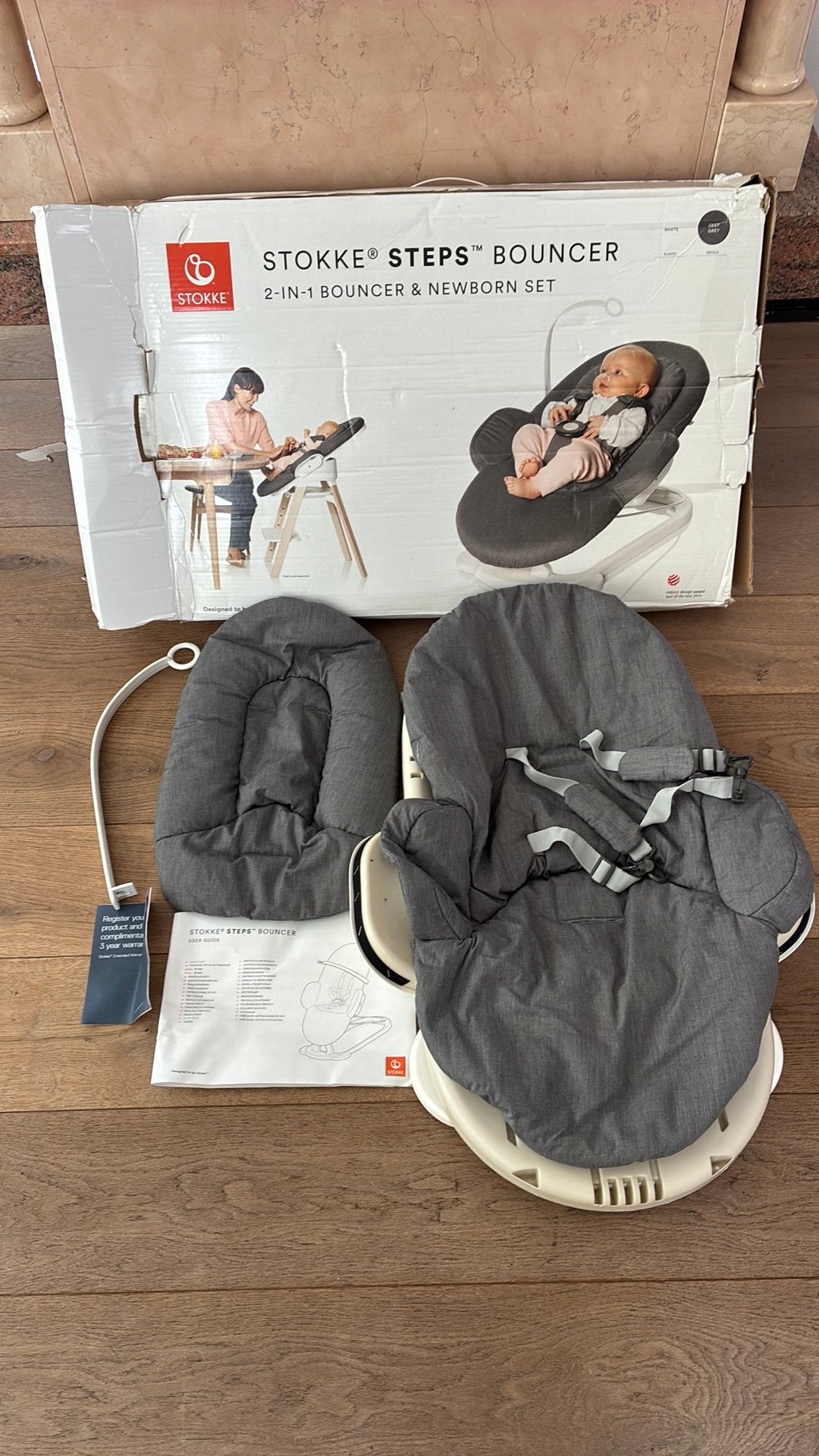 Stokke steps Bouncer, Ophalen of Verzenden, Zo goed als nieuw
