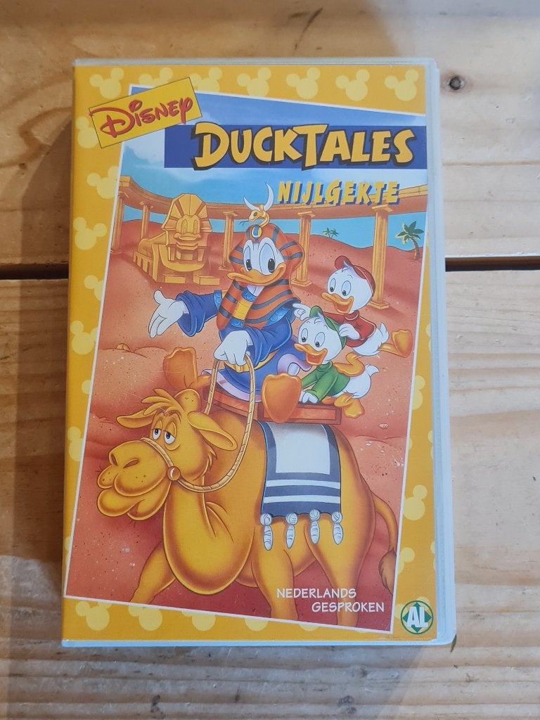 VHS Disney - DuckTales Nijlgekte VHS 3066616, Alle leeftijden, Ophalen of Verzenden, Zo goed als nieuw, Komedie
