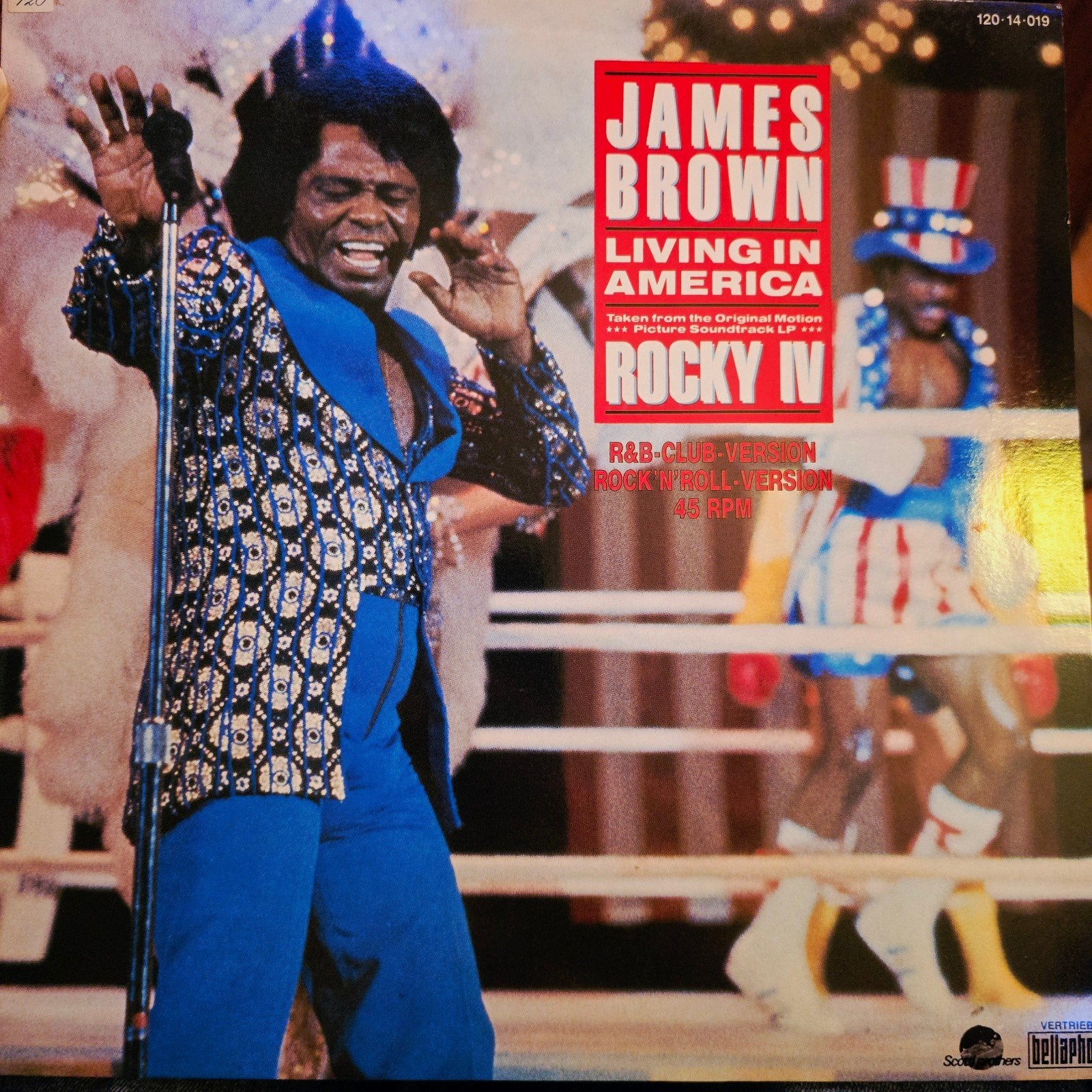 James Brown - Living in America 12" Maxi - Nieuwstaat, EP, Zo goed als nieuw, EP, 12 inch