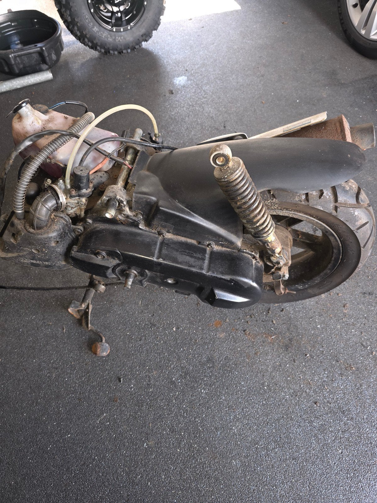 Chinees jog 2t blok. Lopend. 50cc, Ophalen of Verzenden