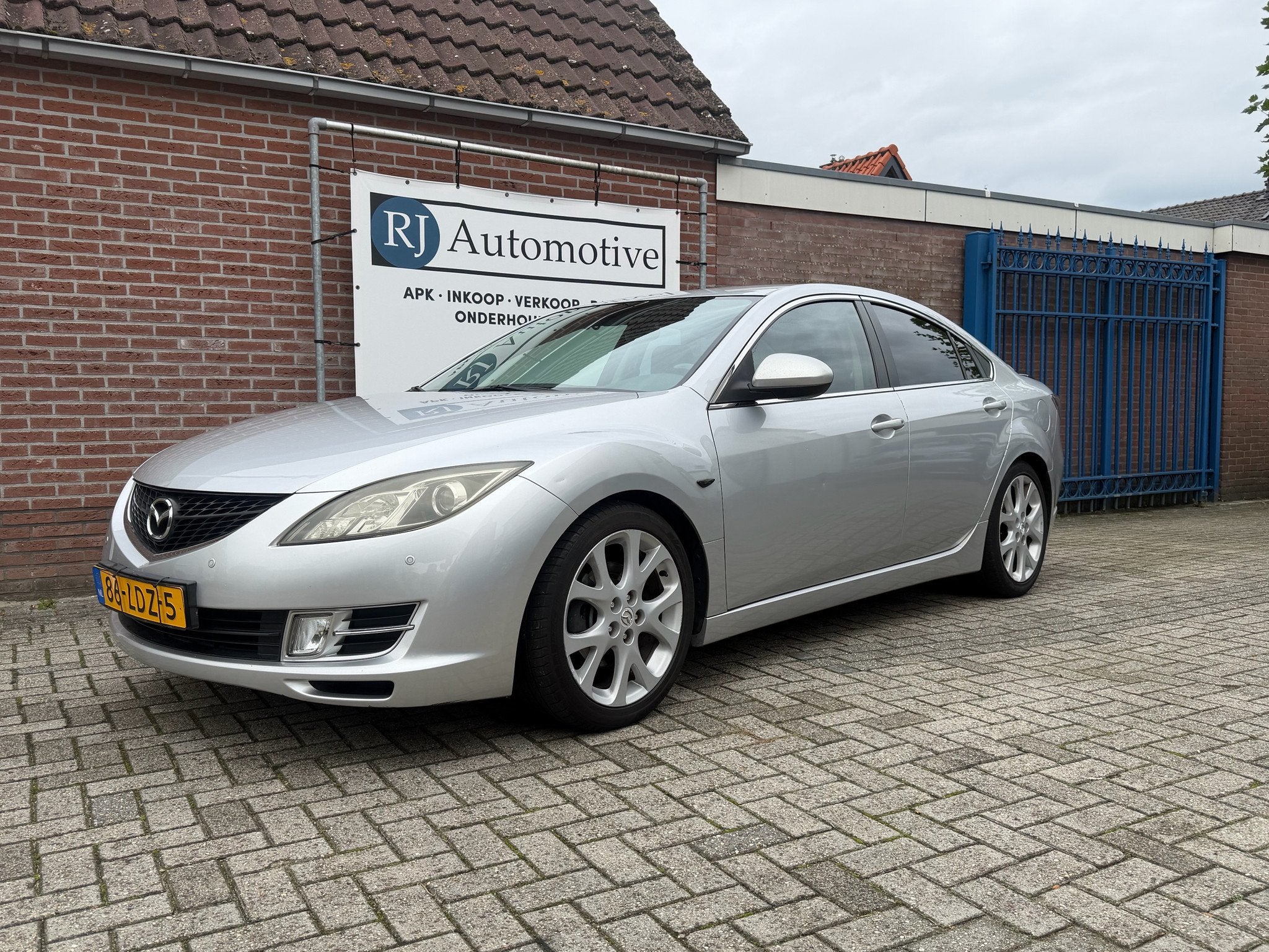 Mazda 6 2.0 S-VT TS NAP/NAVI/CLIMA (bj 2010), Gebruikt, Bedrijf, Handgeschakeld, 550 kg