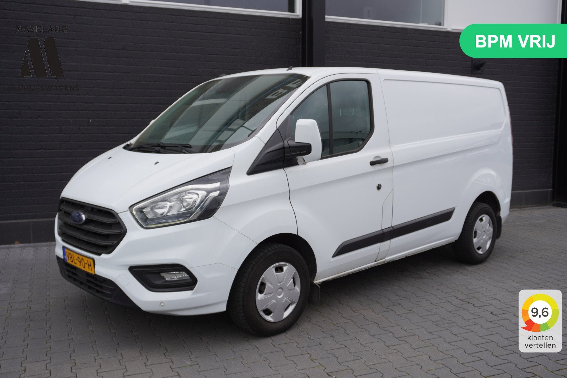 Ford Transit Custom 2.0 TDCI EURO 6 - Airco - Cruise - PDC -, Voorwielaandrijving, Stof, Gebruikt, 4 cilinders