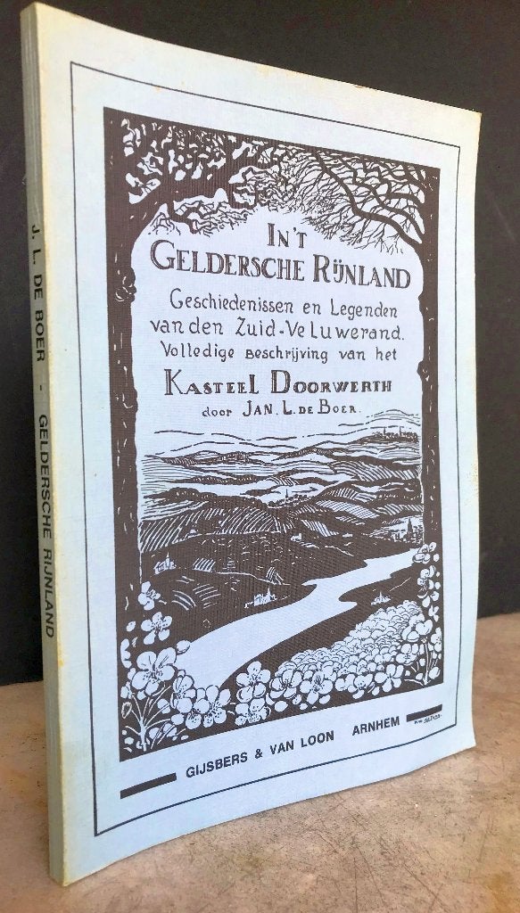 Boer, Jan L. de - In ’t Geldersche Rijnland ( 1978), Ophalen of Verzenden, Zo goed als nieuw