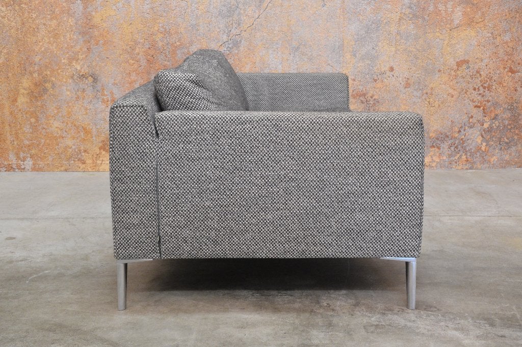 IZG Staat grijze stoffen Design on Stock Heelz design bank, Design on Stock, 150 tot 200 cm, 75 tot 100 cm, Ophalen of Verzenden