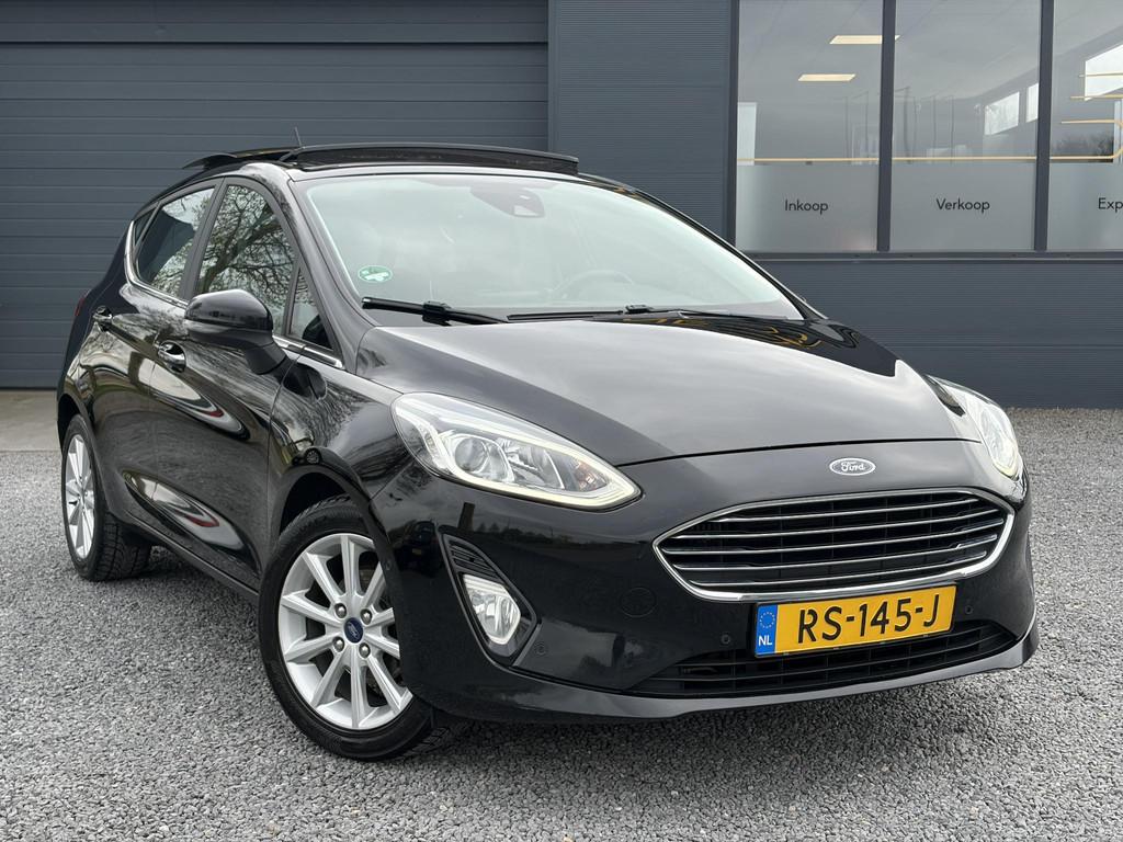 Ford Fiesta 1.0 EcoBoost Titanium 2e Eigenaar,Pano,Camera,Na, Auto's, Ford, Voorwielaandrijving, Gebruikt, Euro 6, Origineel Nederlands