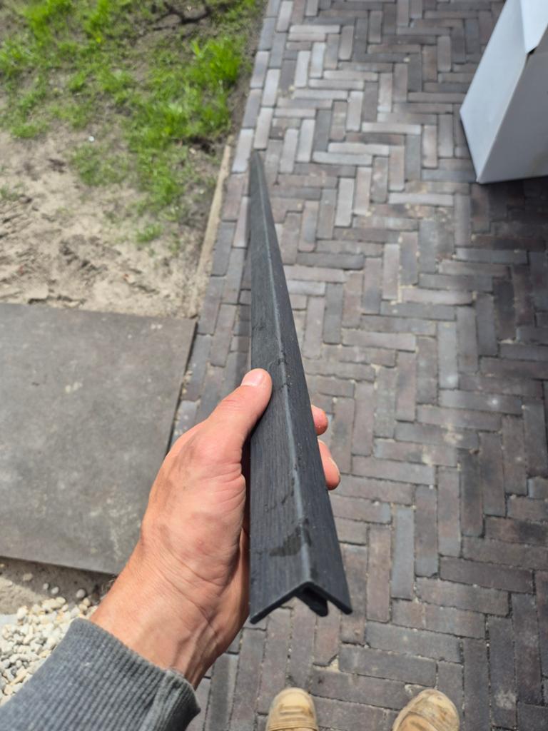 Keralit eindprofiel 4 meter, Ophalen, Nieuw
