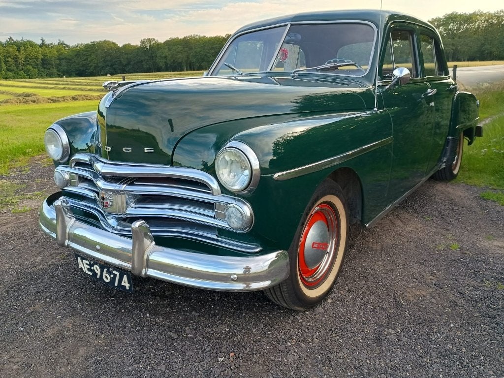 Dodge Kingsway 1950 Amerikaan, Auto's, Overige carrosserieën, Handgeschakeld, Dodge, Groen