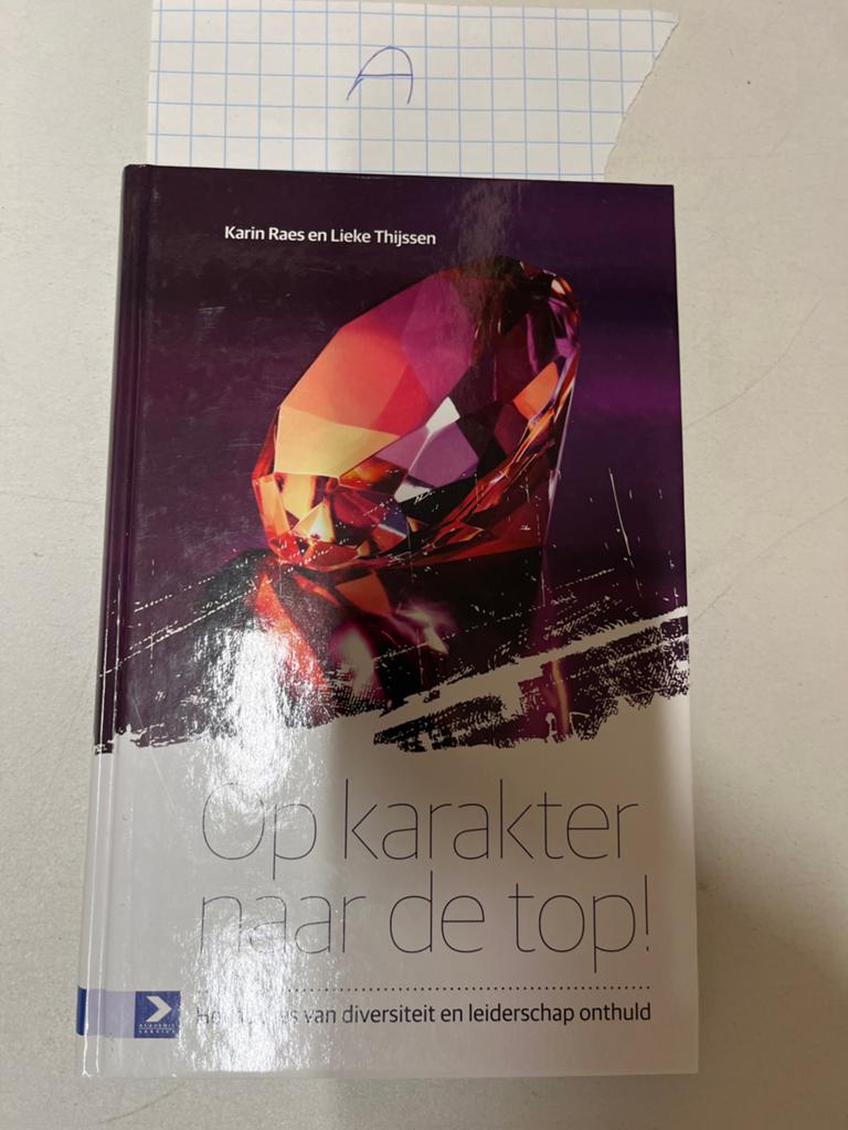 Op karakter naar de top! - Karin Raes en Lieke Thijssen, Ophalen of Verzenden, Zo goed als nieuw