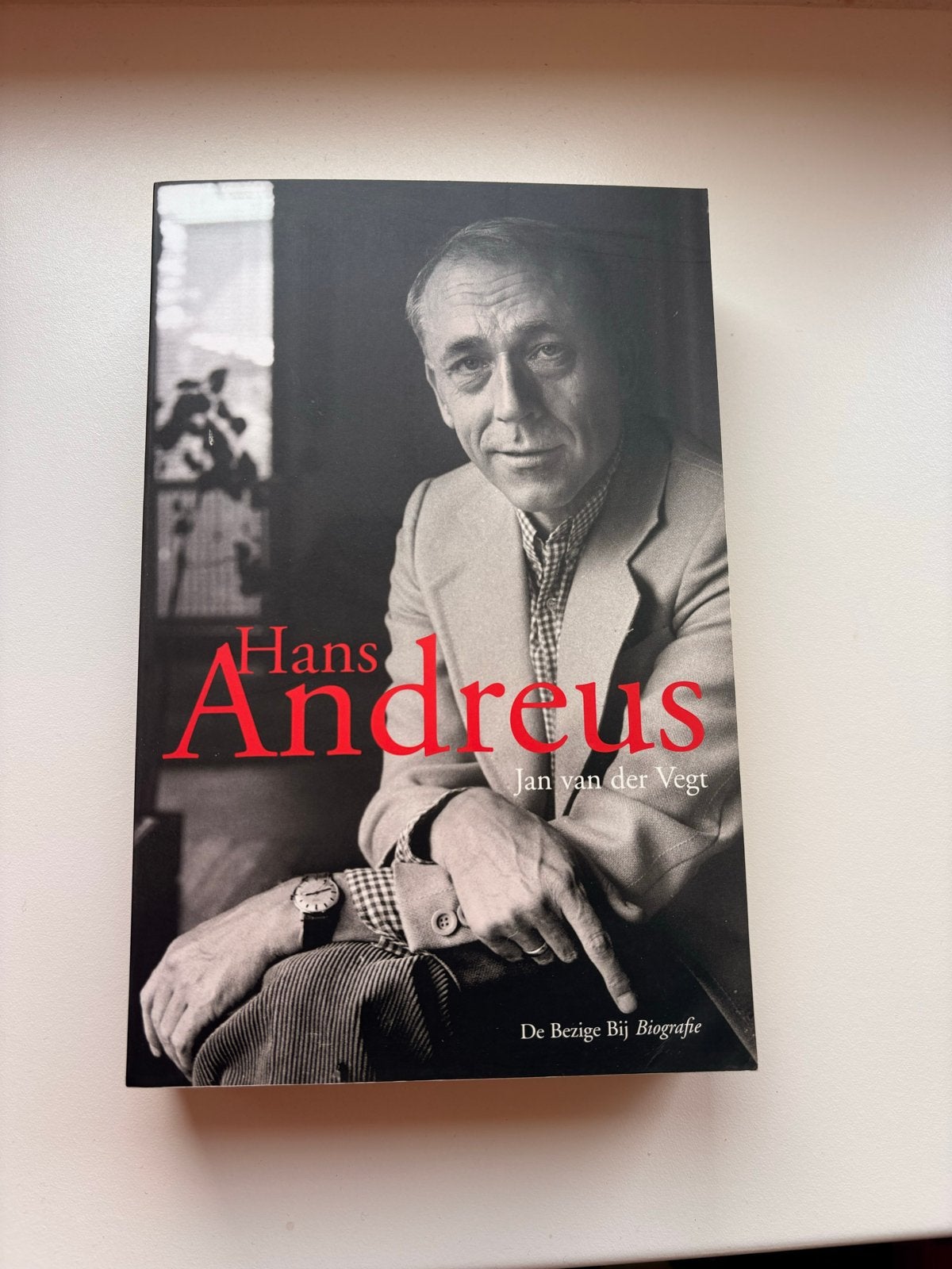 Hans Andreus - De Bezige Bij Biografie, Ophalen of Verzenden, Zo goed als nieuw, Kunst en Cultuur