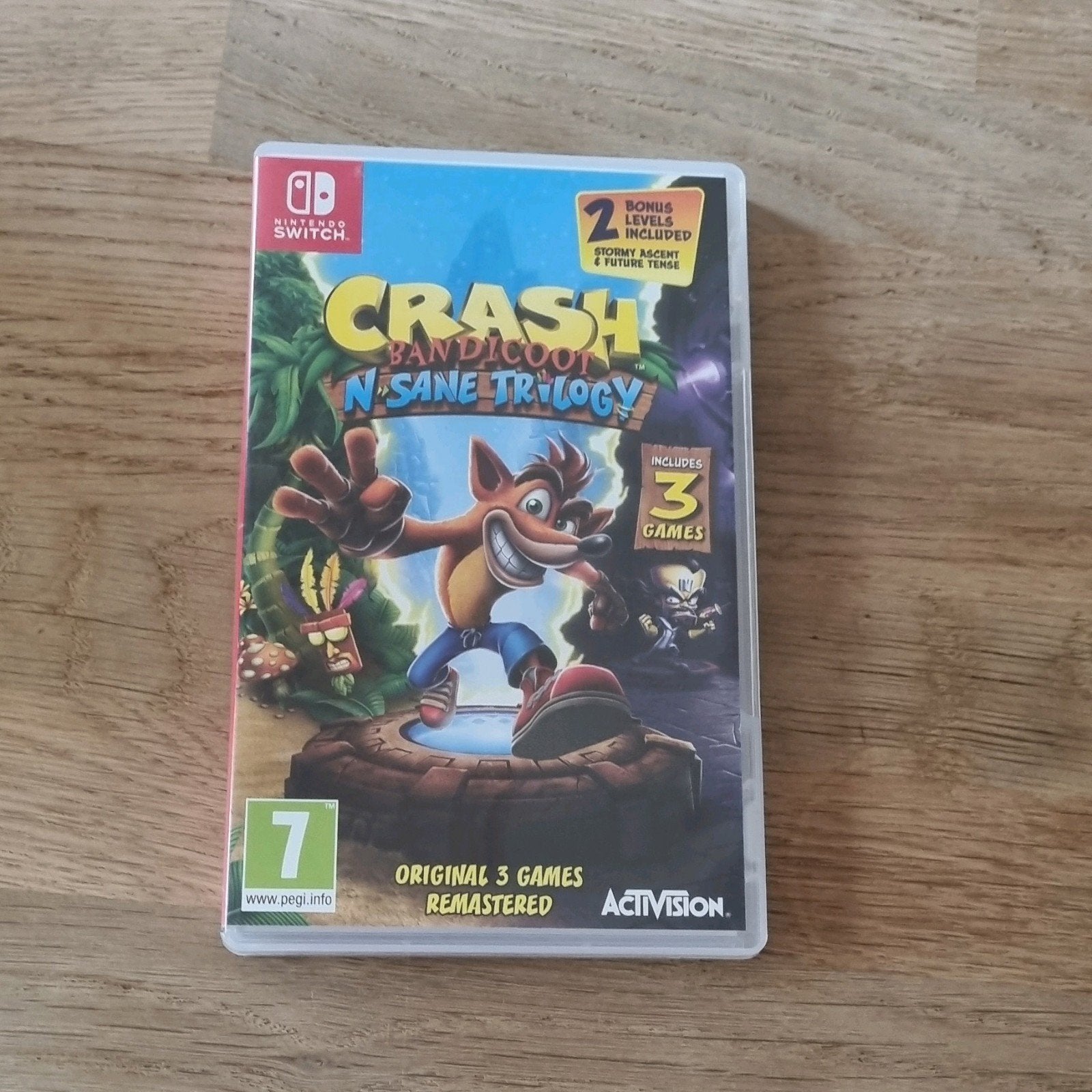 Crash Bandicoot N. Sane Trilogy, Nintendo Switch, Spelcomputers en Games, Games | Nintendo Switch, 1 speler, Ophalen of Verzenden