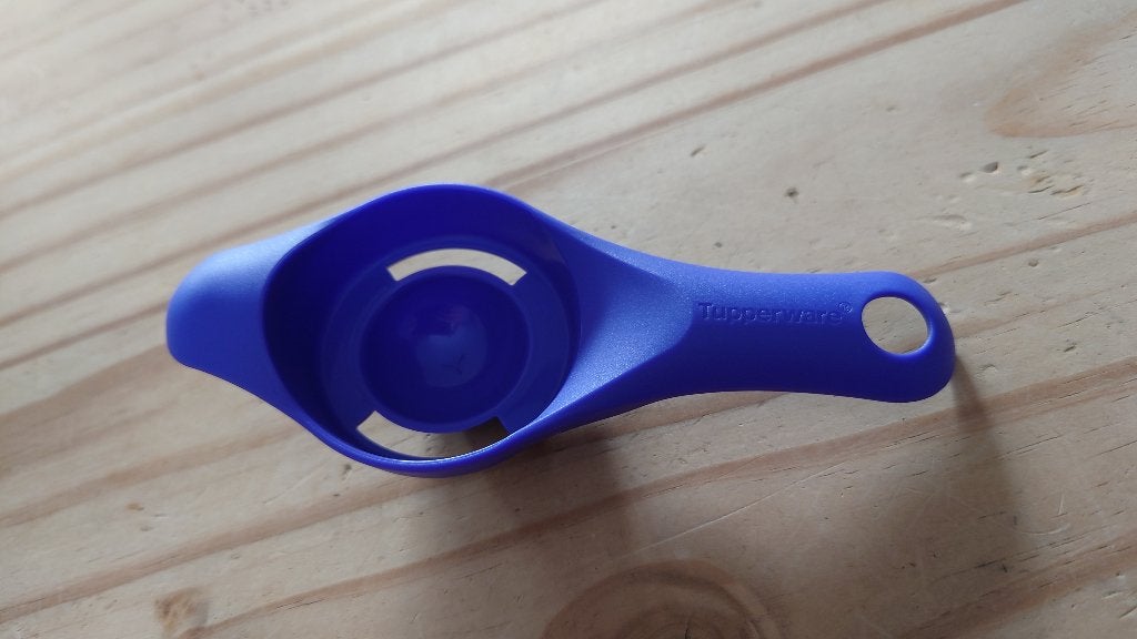 Tupperware mini Ei-scheider Paars NIEUW, Ophalen of Verzenden, Nieuw, Paars, Overige typen