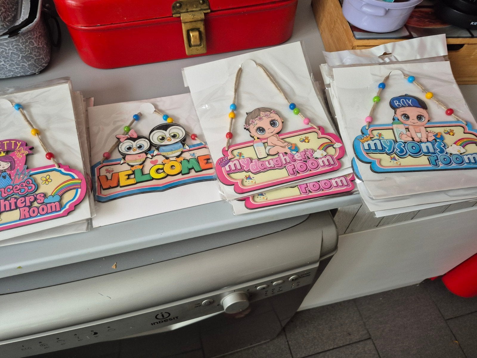 Foto 4 van Leuke decoratieve bordjes voor kinderkamers en deuren