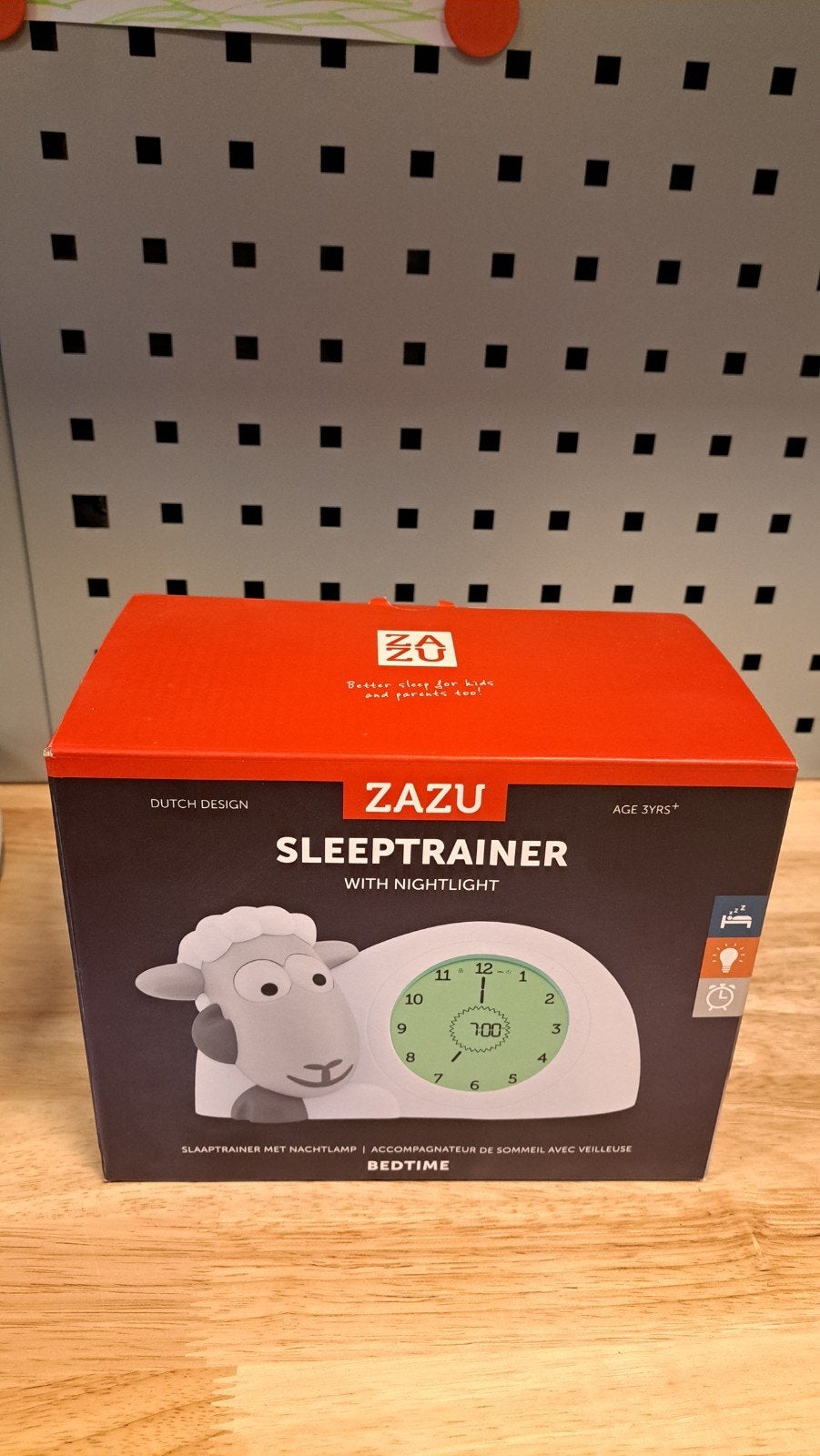 ZAZU Schaap Sam Slaaptrainer met Nachtlampje, Ophalen of Verzenden, Zo goed als nieuw
