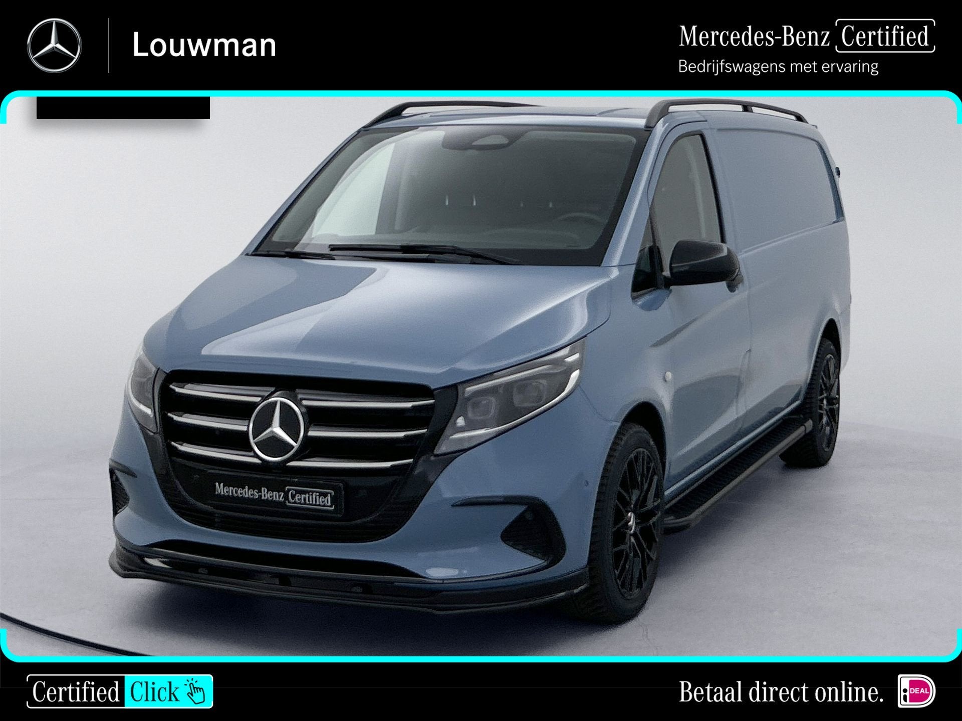 Mercedes-Benz Vito 119 CDI L2 Select *Edition* China blue Le, Auto's, Automaat, Achterwielaandrijving, Gebruikt, 2000 kg