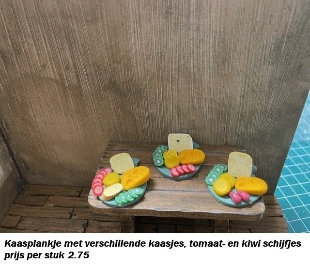 poppenhuis kaasplankje, Ophalen of Verzenden, Nieuw, Poppenhuis