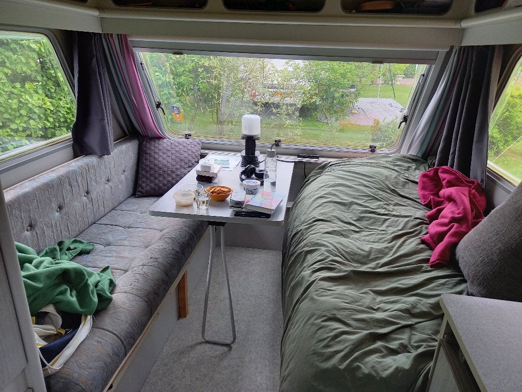 praktische Beyerland 350 Sprinter met toilet en mover, Caravans en Kamperen, Overige typen, Standaardzit, Luifel, Tot en met 3