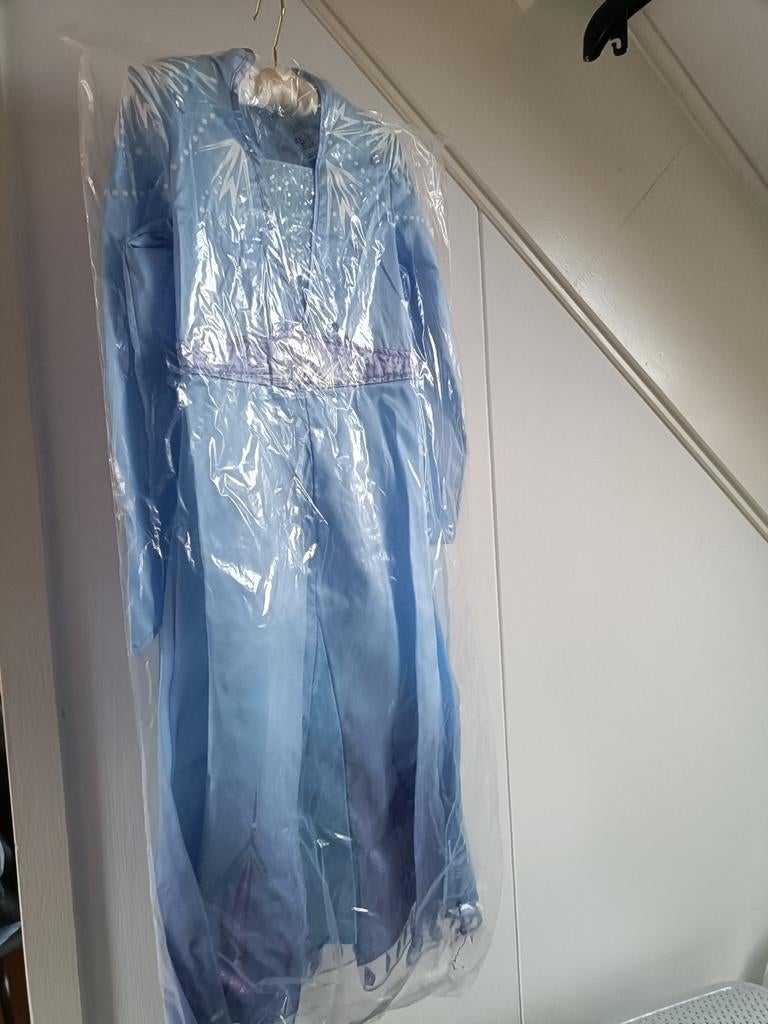Nieuw Frozen 2 Elsa Verkleedjurk - Maat 9/10 jaar., Ophalen of Verzenden, Nieuw, 134 t/m 140, Meisje