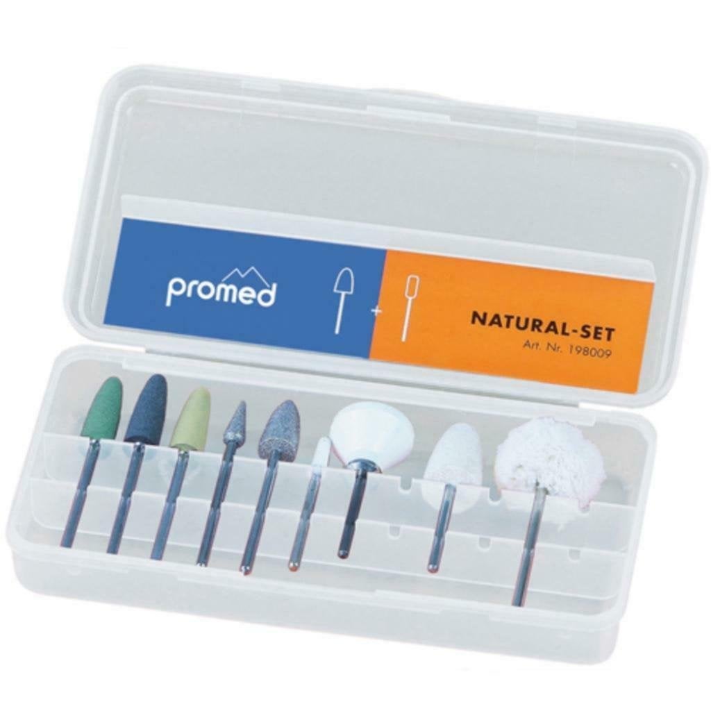 PROMED nagel frees bitjes set NATURAL, 10-delig, Overige kleuren, Nieuw, Ophalen of Verzenden, Handen en Nagels