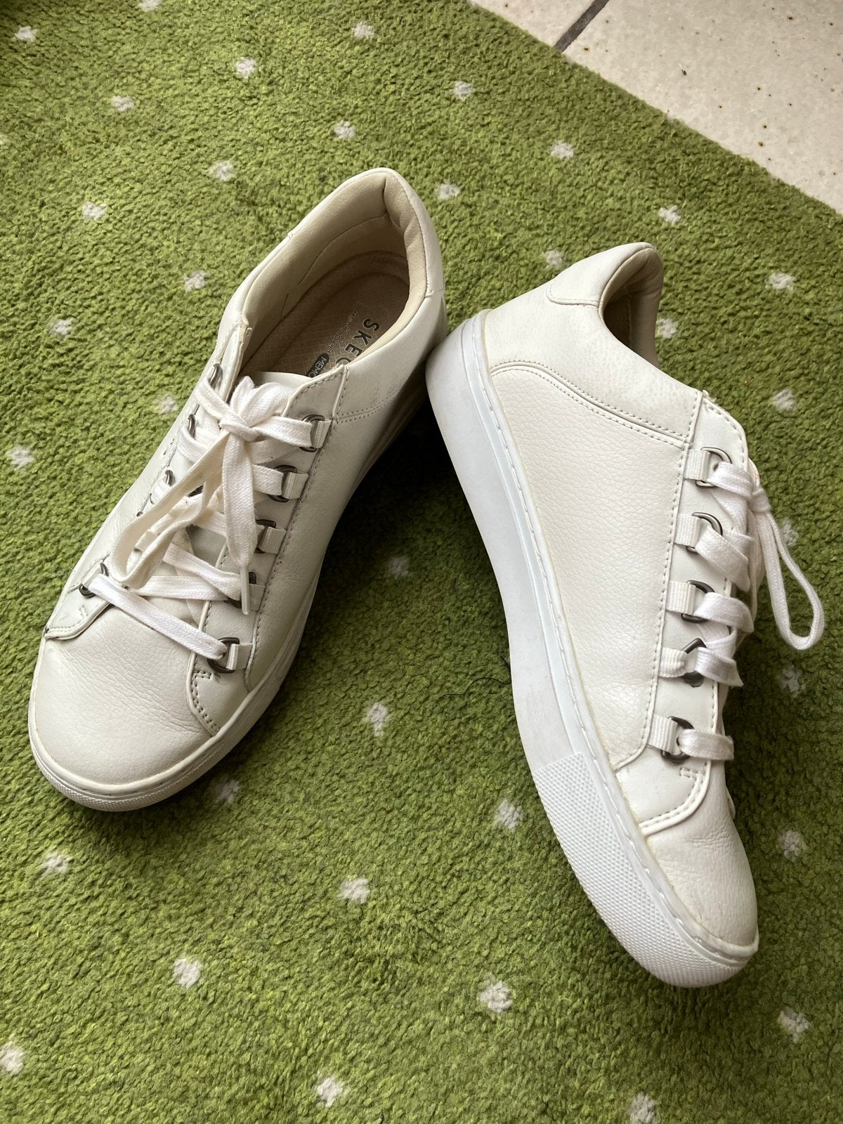 Skechers Sneakers Maat 40, Ophalen of Verzenden, Gedragen, Wit, Sneakers of Gympen