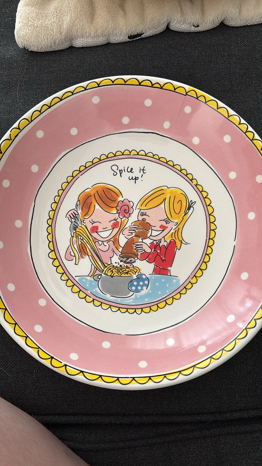 Blond Amsterdam Servies: Kom, Borden & Eierdopje, Huis en Inrichting, Keuken | Servies, Ophalen, Gebruikt, Keramiek, Bord(en)