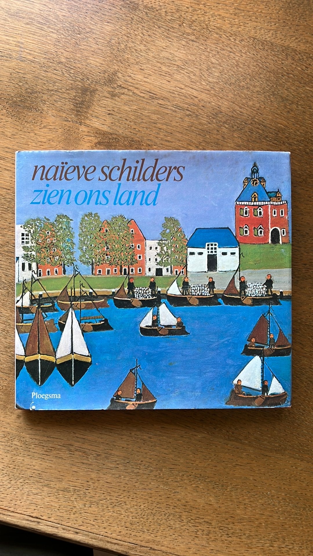 Naïeve Schilders Zien Ons Land - Kunstboek Ploegsma, Ophalen of Verzenden, Gelezen, Overige onderwerpen