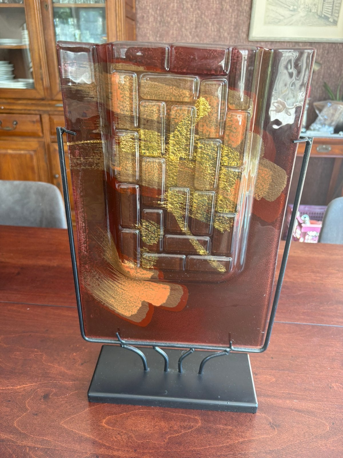 Glazen vaas, Ophalen, Zo goed als nieuw, Overige kleuren, Glas
