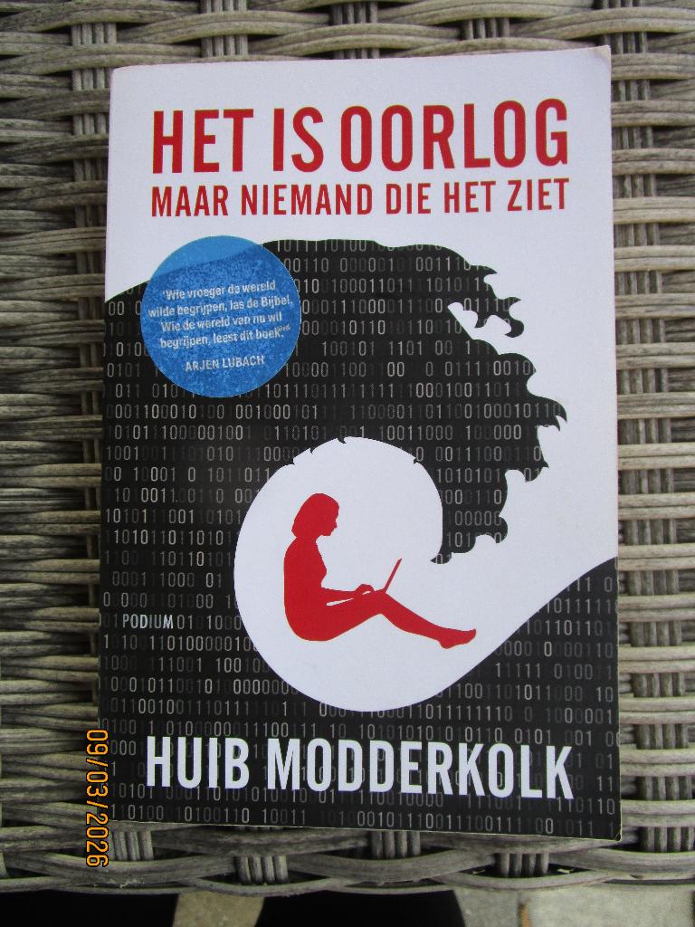 Huib Modderkolk / Het is oorlog en niemand die het ziet., Ophalen of Verzenden, Gelezen, Huib Modderkolk