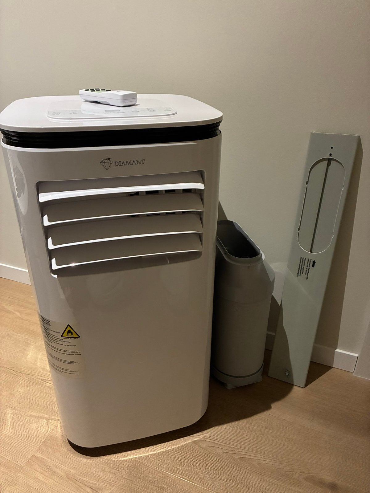 Diamant Mobiele Airco 9000BTU R290 - Koelen & Ontvochtigen, Ophalen, Gebruikt, Minder dan 60 m³, 3 snelheden of meer