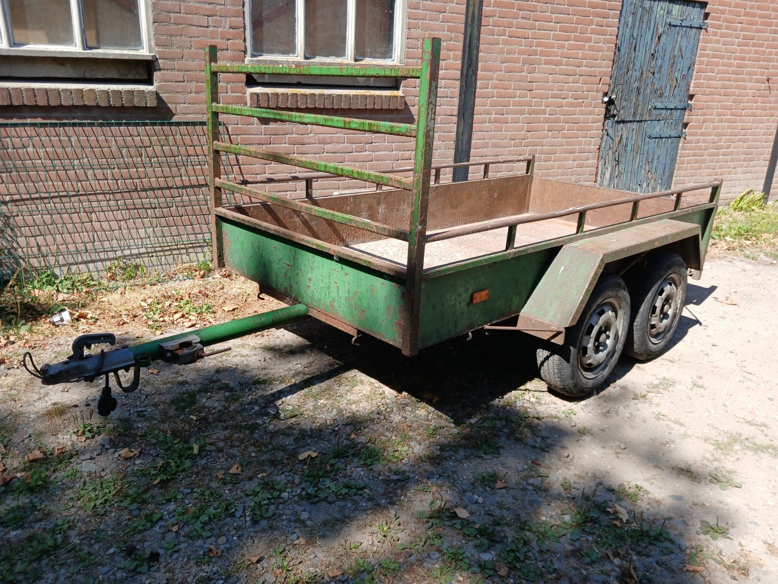 aanhangwagen gokar, Ophalen