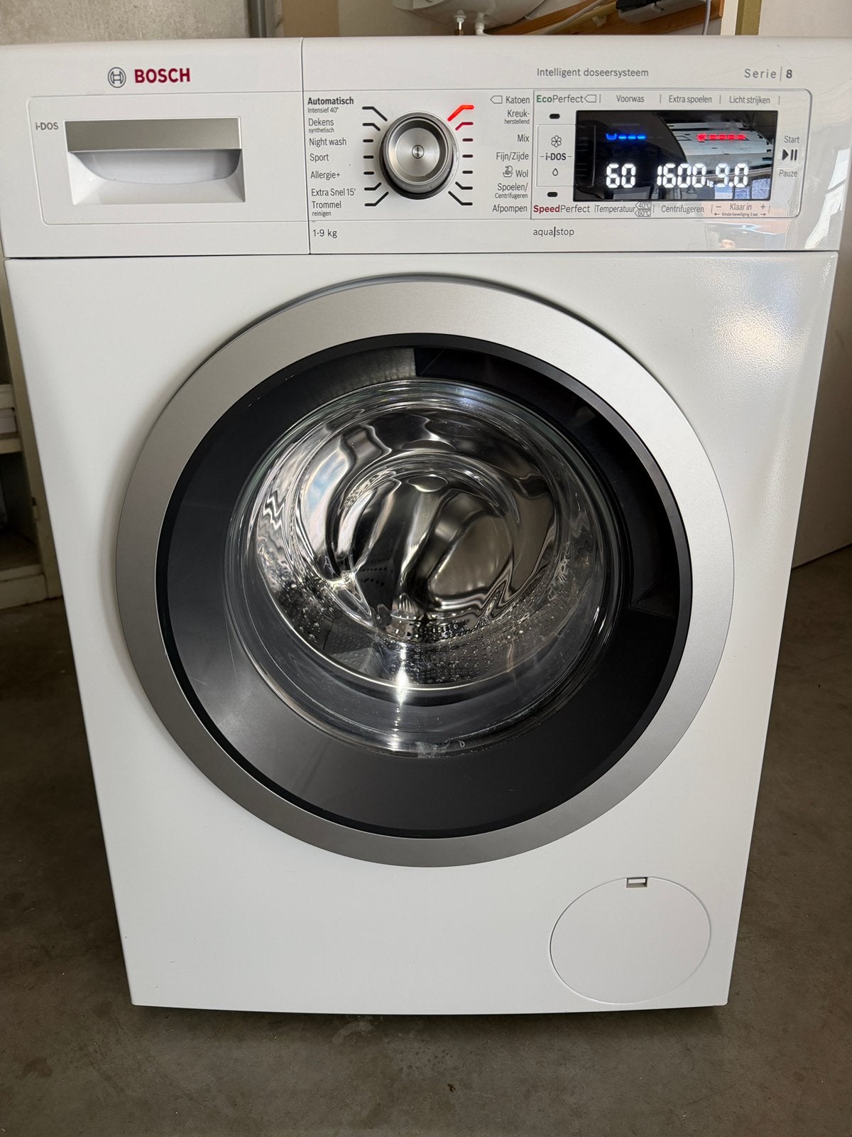 Bosch idos wasmachine, Witgoed en Apparatuur, Wasmachines, Ophalen, 8 tot 10 kg, 85 tot 90 cm, 1600 toeren of meer