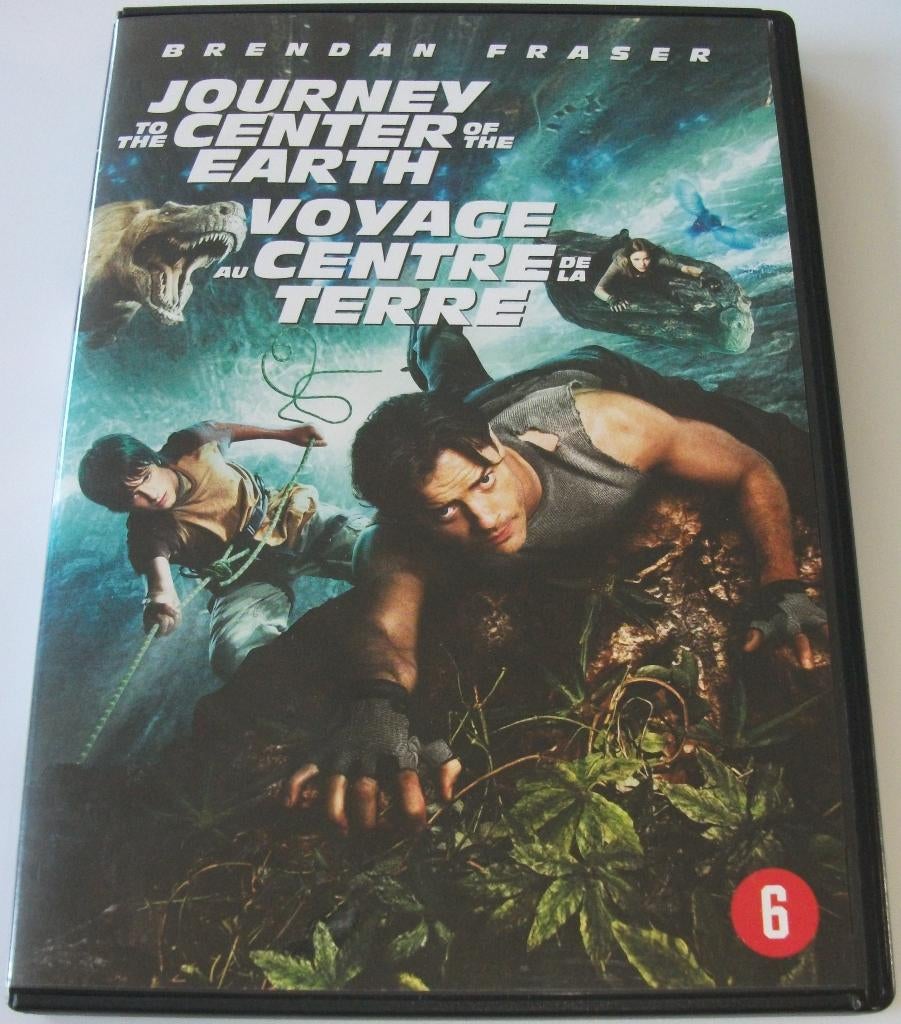 Dvd *** JOURNEY TO THE CENTER OF THE EARTH *** 2D & 3D Film, Avontuur, Boxset, Ophalen of Verzenden, Zo goed als nieuw